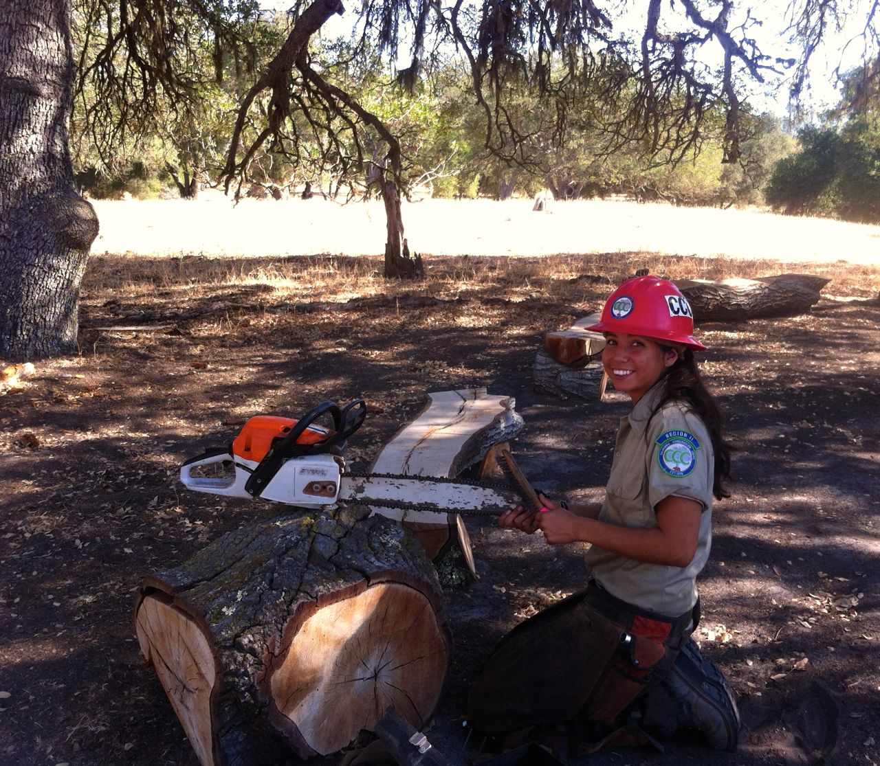 Thanks to California Conservation Corps!