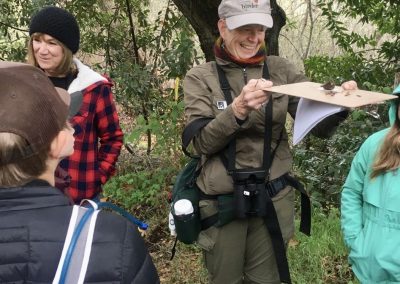 Oak Ambassadors go birding with Audubon guides!